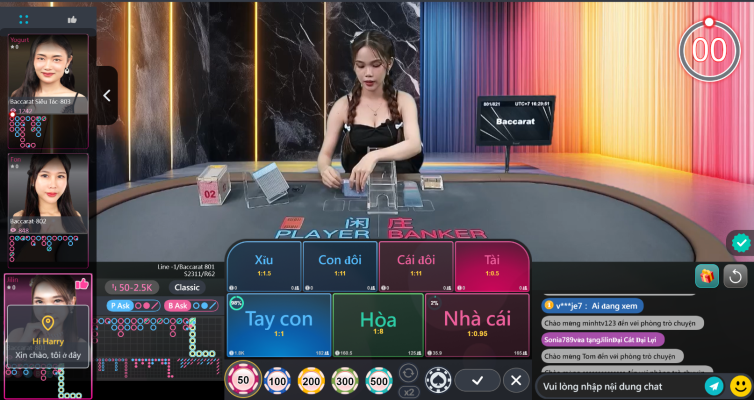 Chơi baccarat DR88
