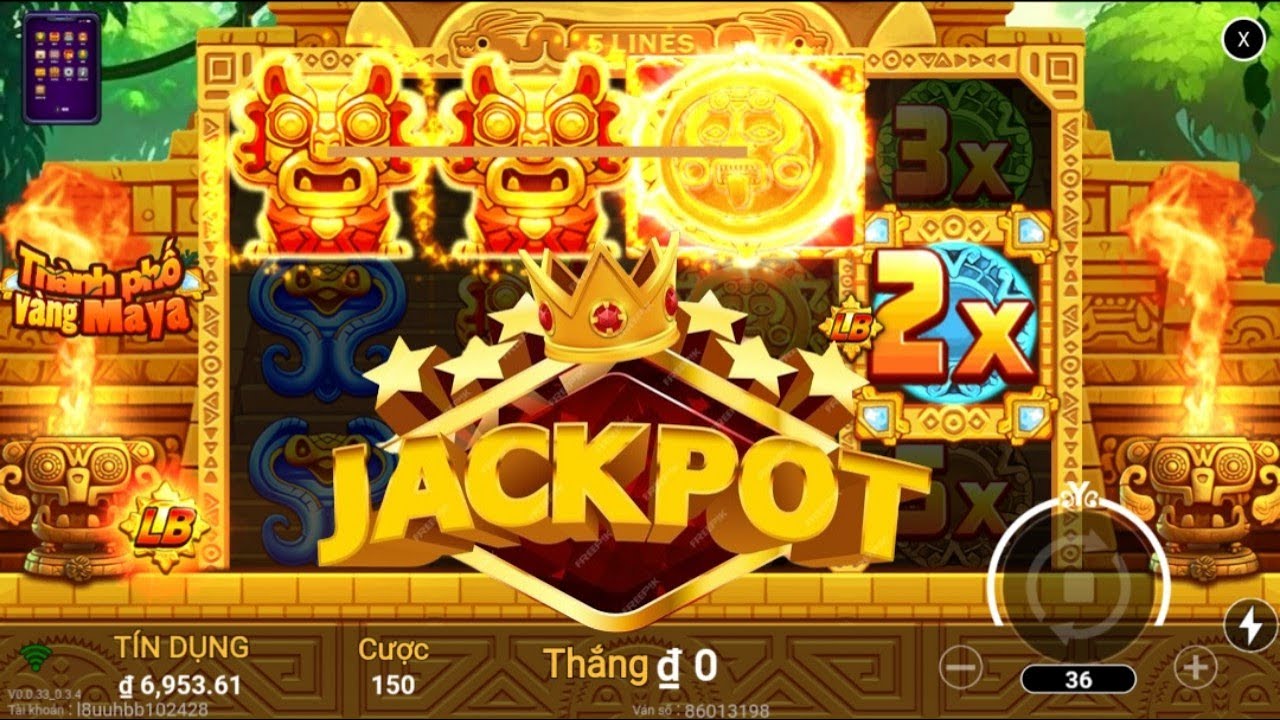 Jackpot Siêu đơn giản cùng thành phố vàng Maya